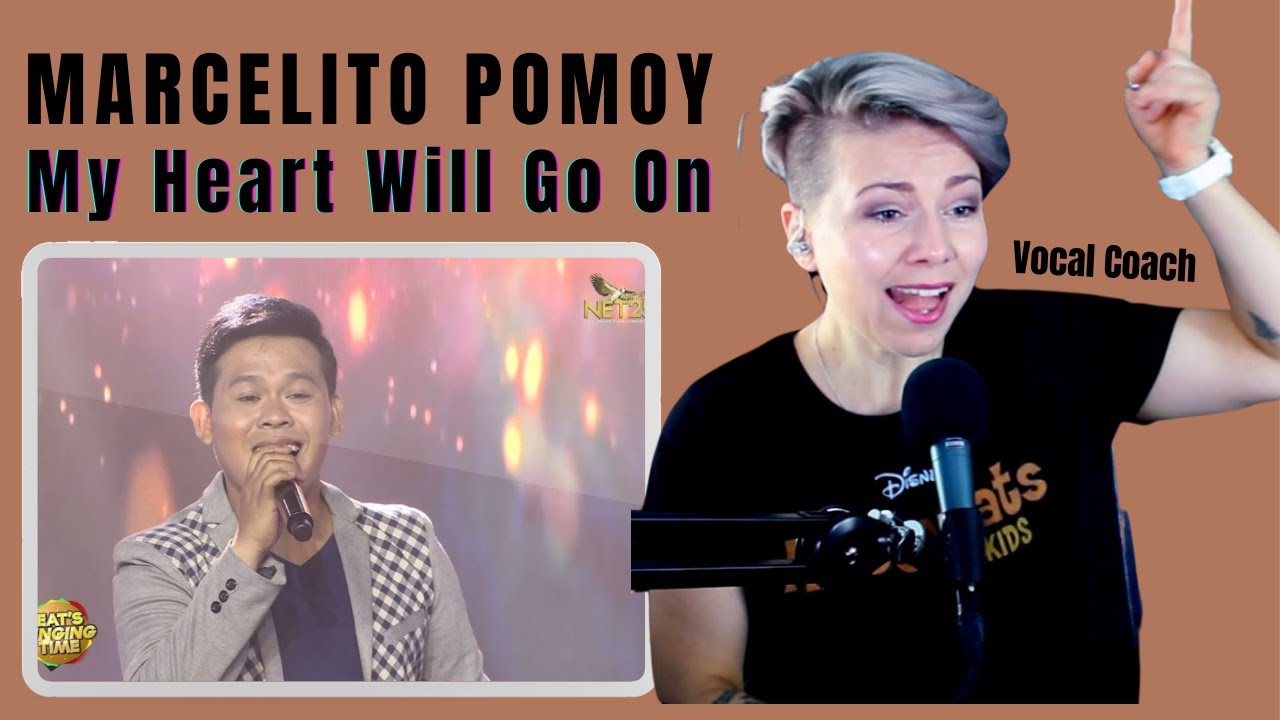 Marcelito Pomoy - My Heart Will Go On - New Zealand Vocal Coach Analysis and Reaction