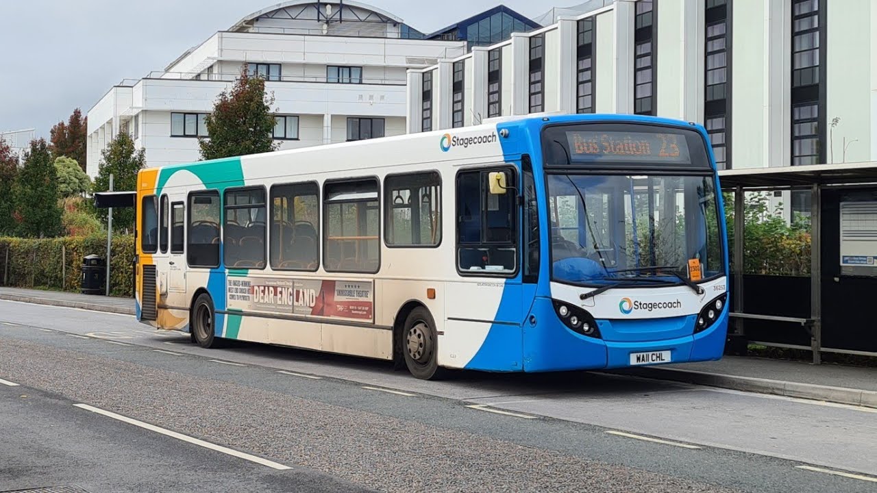 Stagecoach South West Route 23: Paignton Bus Station to South Devon College (03/11/2025)