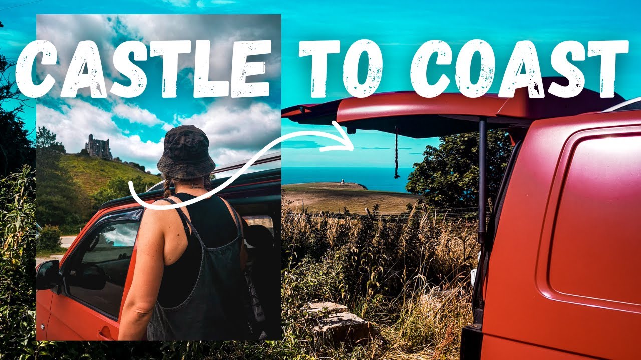 WILD VAN LIFE in DORSET, UK - Castles, Beaches & More (oh my)