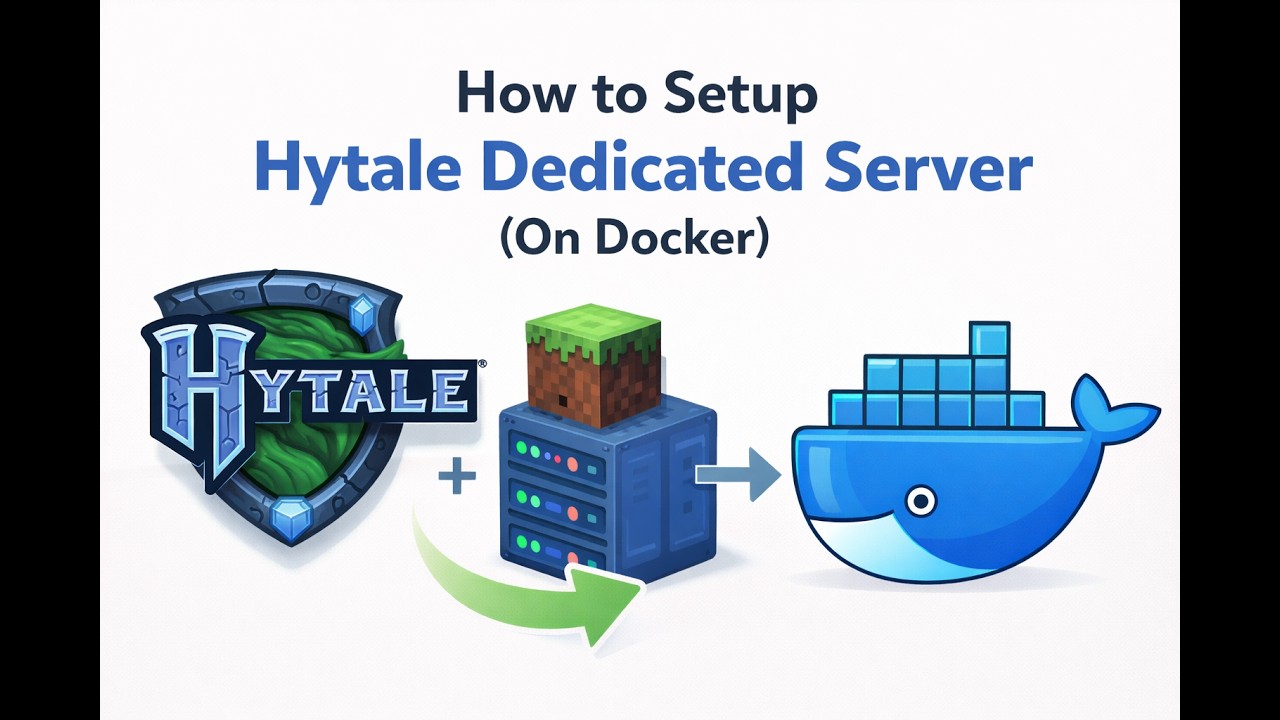 Как настроить выделенный сервер Hytale (в Docker)