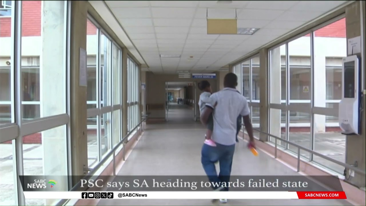 Public Service Commission warns that South Africa might head towards a failed state