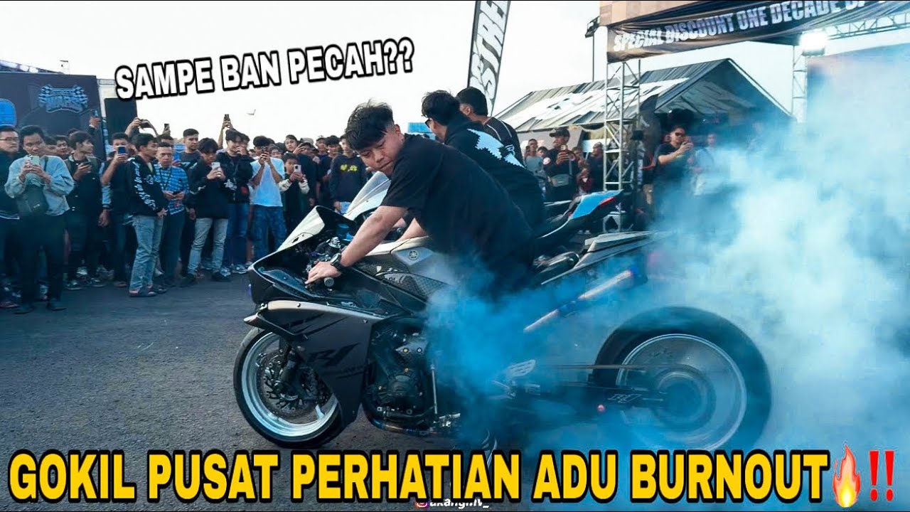 EVENT GEBER YAMAHA R1 LONG ARM JADI PUSAT PERHATIAN‼️PERSIAPAN DRAG RACE
