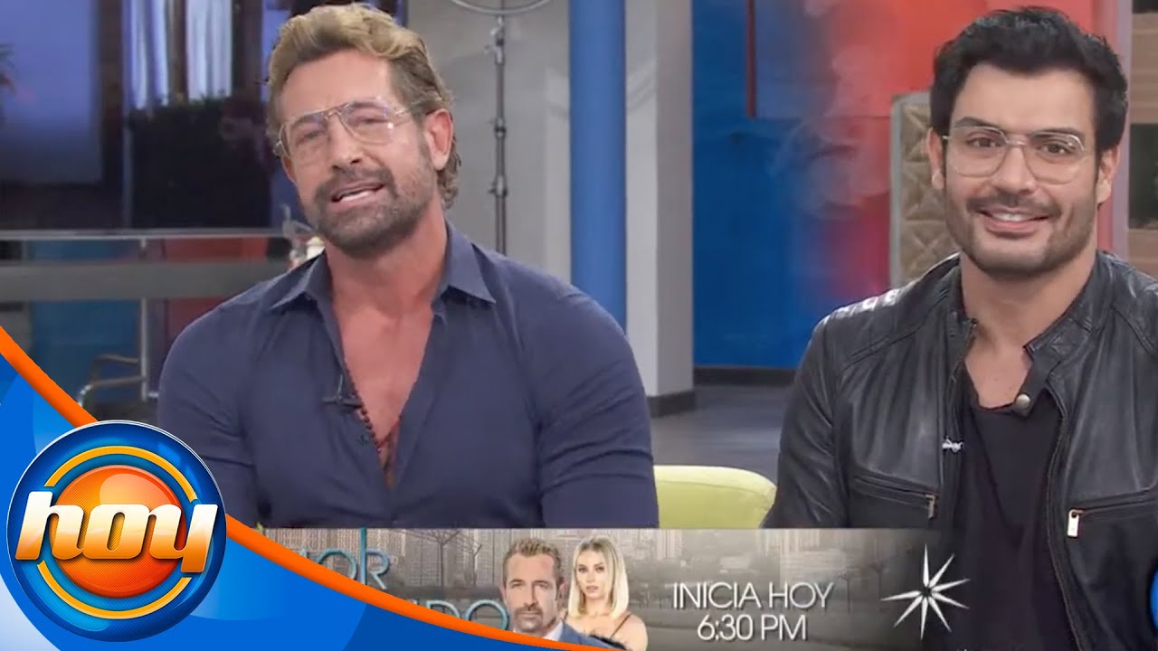 Gabriel Soto y Andr&eacute;s Palacios, galanes de Amor Dividido, emocionados por el inicio de la telenovela
