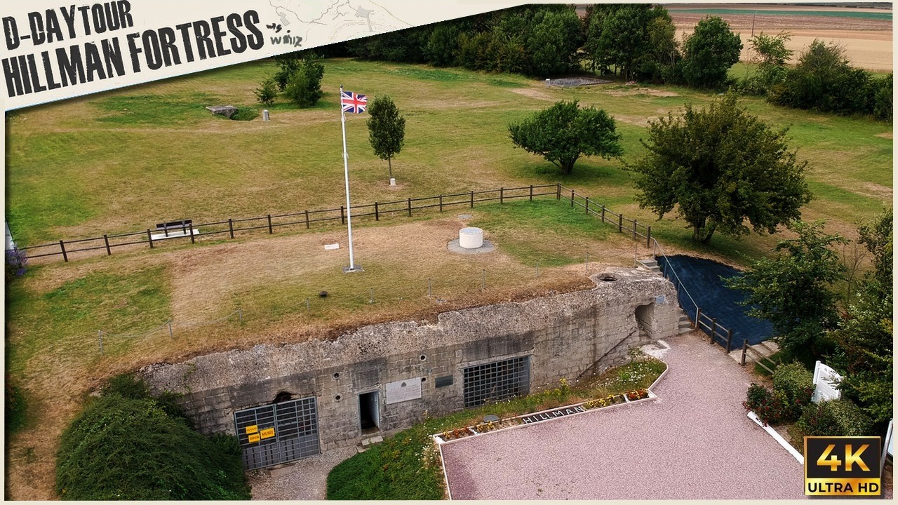 4K Hillman Fortress Walk - WN17 Bunker Tour.