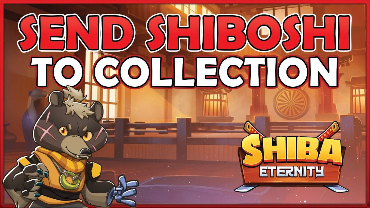 How To Move Shiboshi To Collection | #shibaeternity