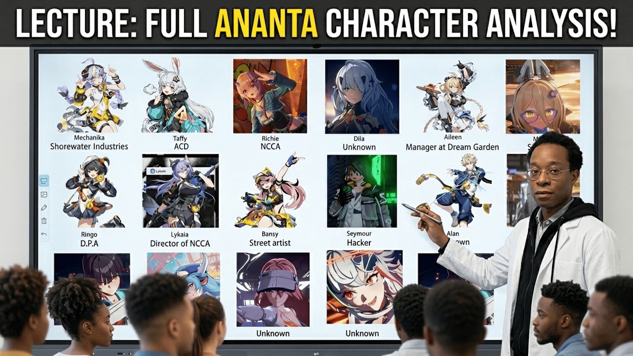 ОБНОВЛЕНИЕ ANANTA: Полный анализ персонажей (Обновление статуса) #ananta #pcgaming #ps5 #anime