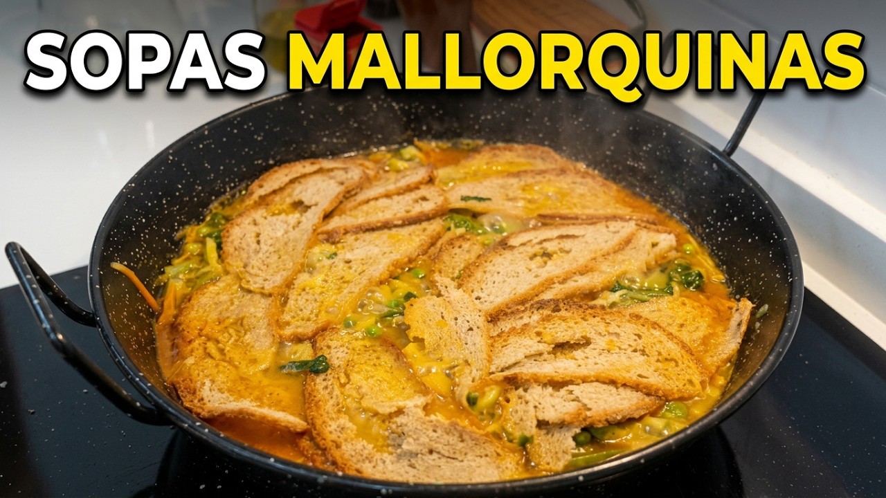 Cómo hacer sopas mallorquinas receta original
