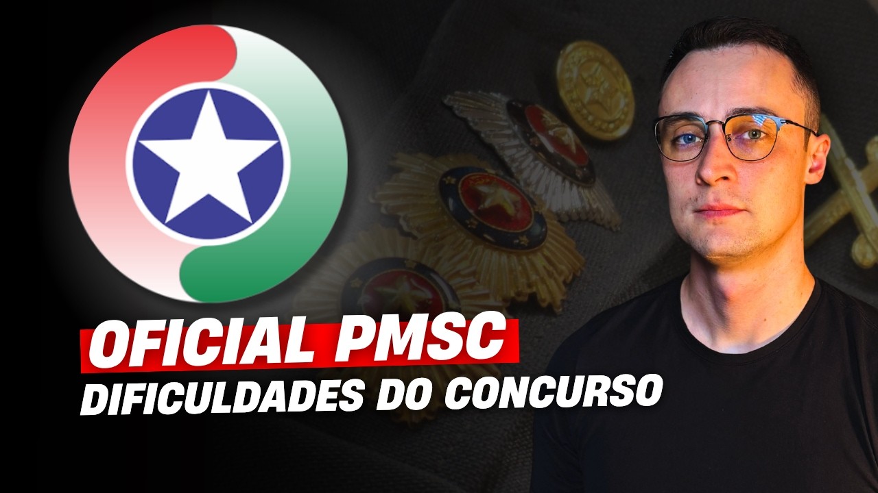 Concurso Oficiais PMSC: requisitos, etapas, disciplinas e dificuldades