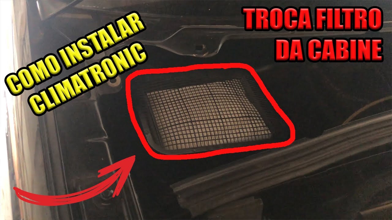 How to VW Golf 3 Como Fazer a troca do filtro de cabine Golf mk3 95 96 97 98