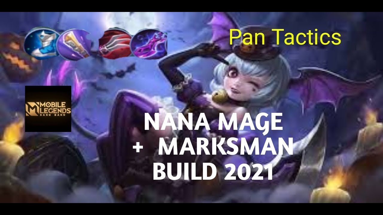 #Nana #mobilelegends #mage [[ Mage Nana Marksman build 2021