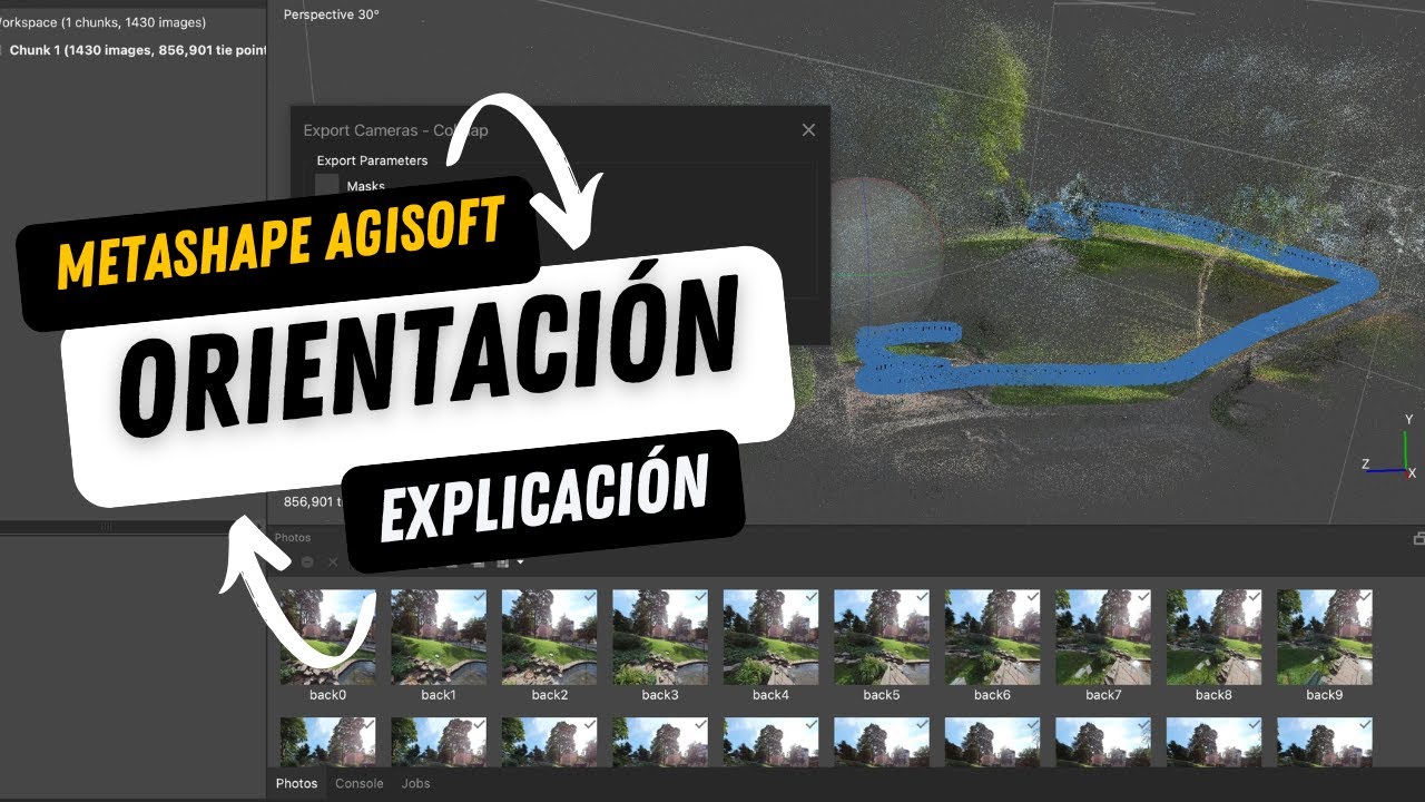 Alineación Agisoft metashape - Expliación Vídeo 2