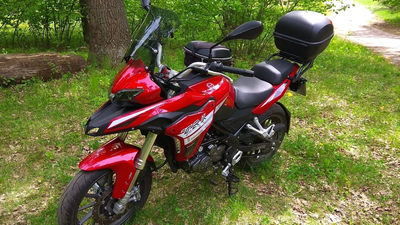Первая 1000 км на Benelli TRK 251 отзыв владельца