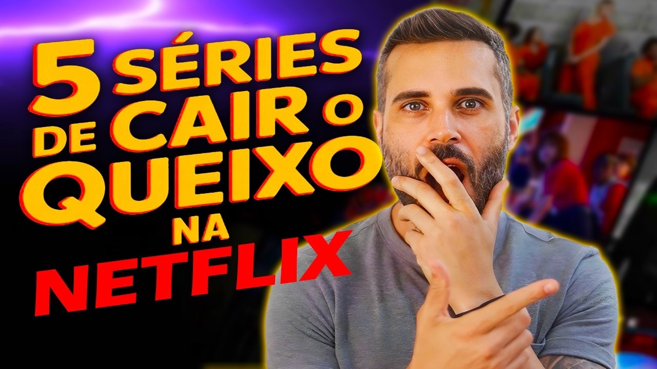 TOP 5 Séries INCRÍVEIS da NETFLIX pra Ver em 1 dia !