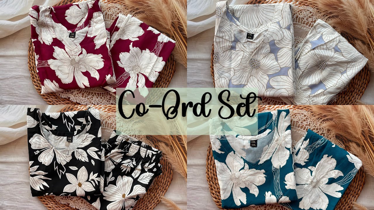 📍390₹ co-Ord set / rayon coord set/#affordable price #fashion #meeshodress #dress 