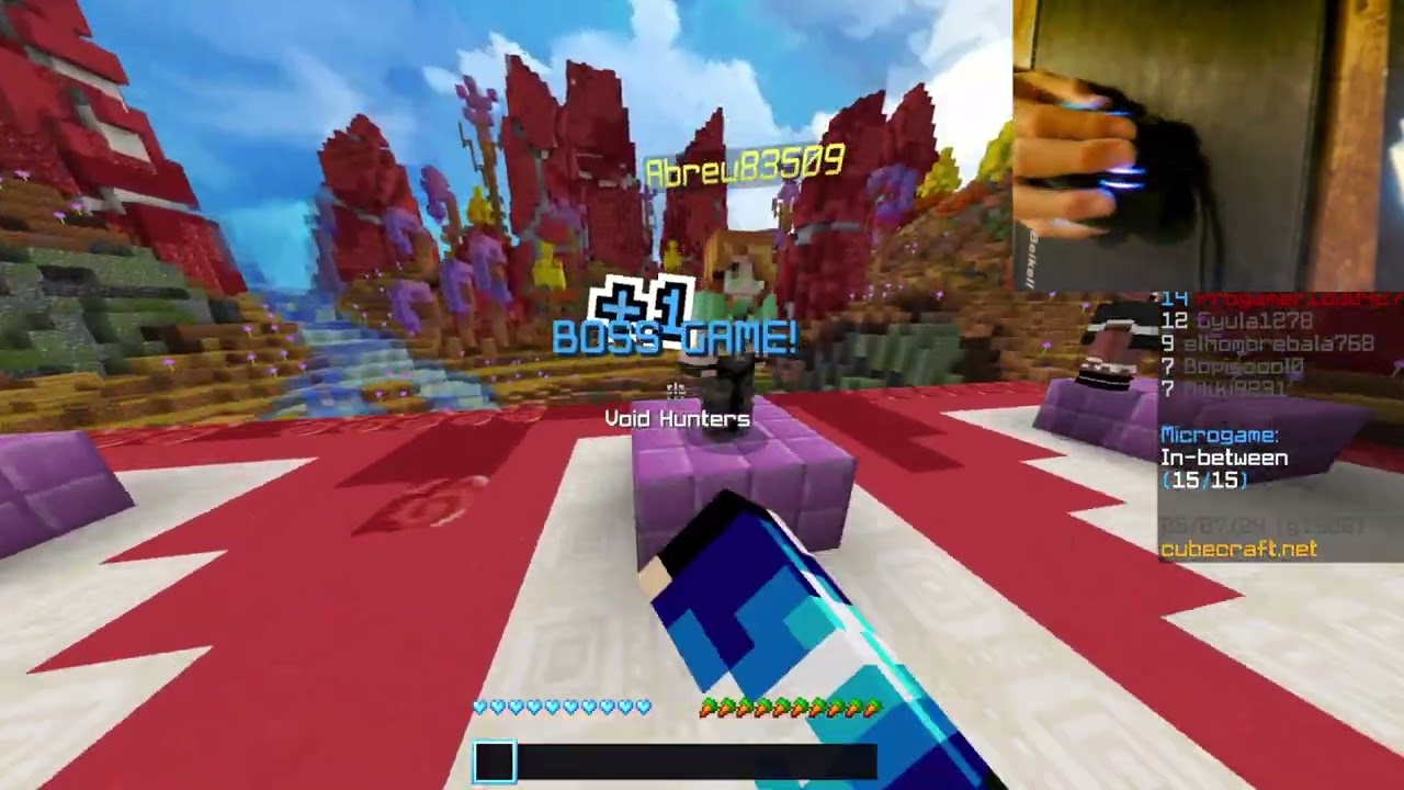 Cubecraft Minerware w Handcam