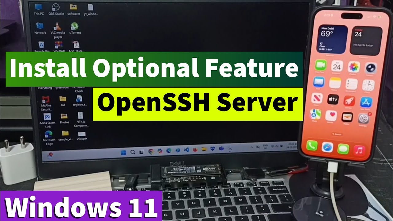 Windows 11 | Как установить сервер OpenSSH через дополнительные функции в приложении &laquo;Параметры&raquo; ...