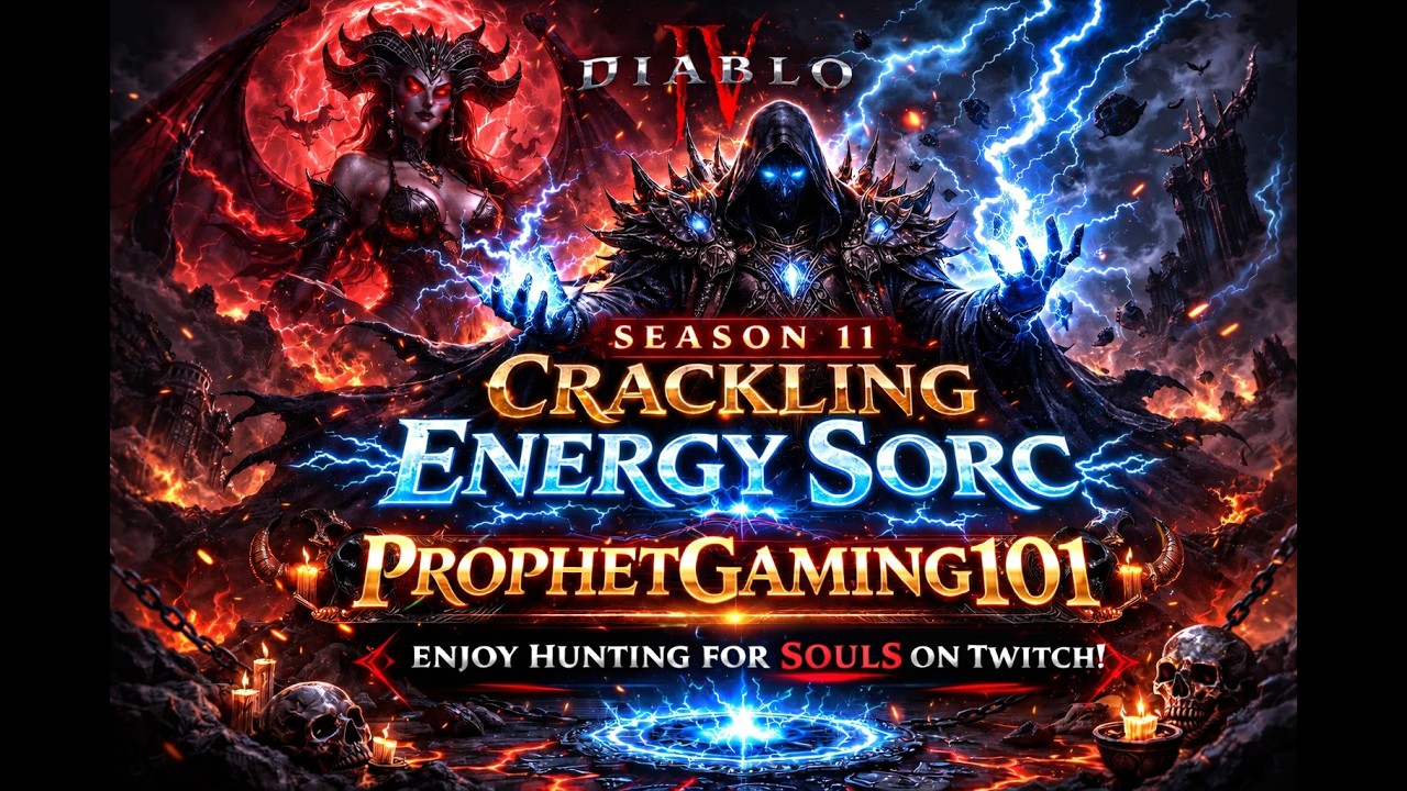Diablo 4 Season 11 PROPHET IS LIVE! Crackling Energy Sorcerer