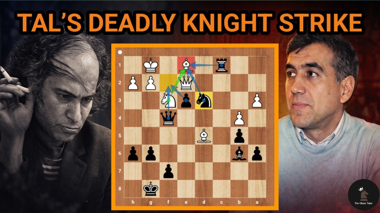 Tal&rsquo;s Knight Sacrifice Ignites a Brutal Attack Ending in a Stunning Checkmate Masterpiece