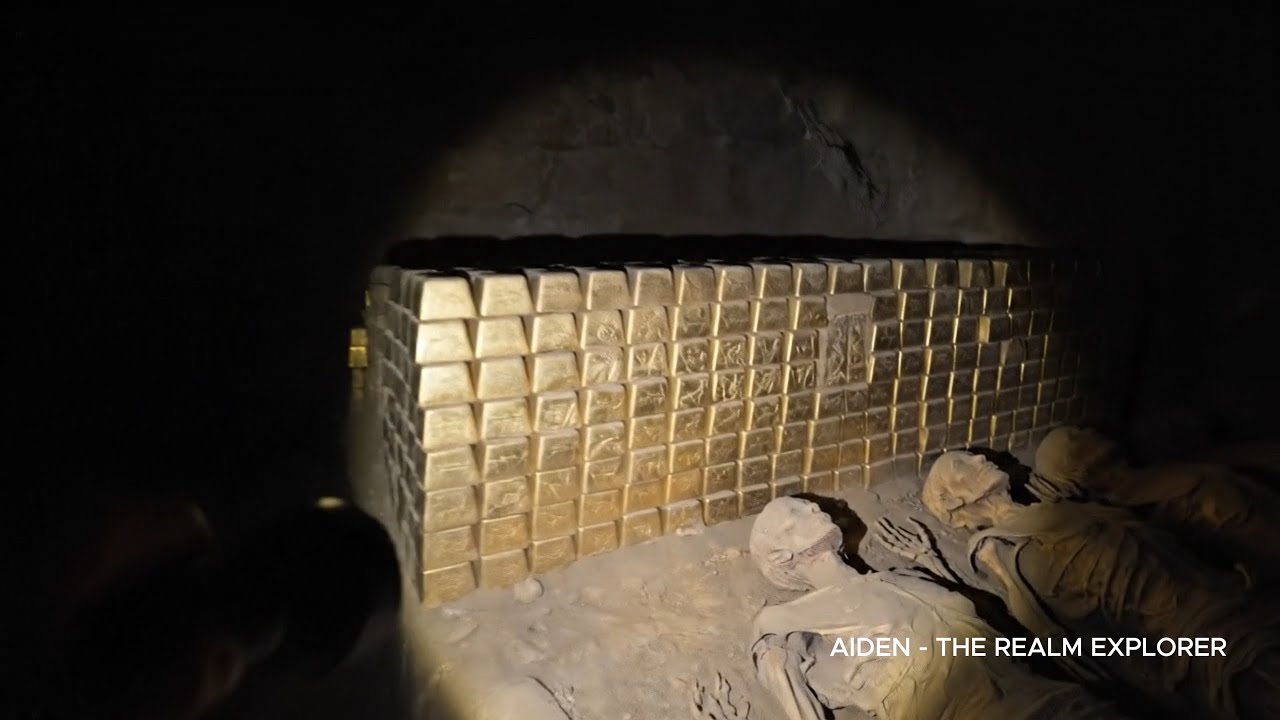 Ancient Gold Statues Sealed Away to Protect a Forgotten Treasure | AIDEN - THE REALM EXPLORER