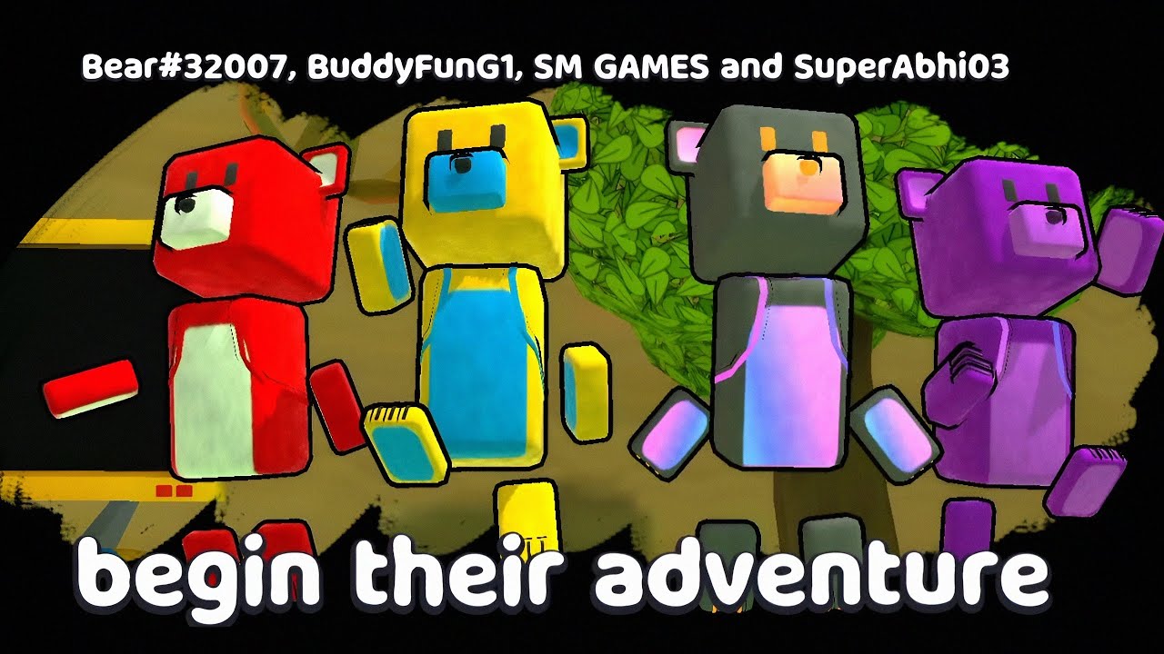 Barren Brothers Squad in The Hive Multiplayer Super Bear Adventure Gameplay Walkthrough 