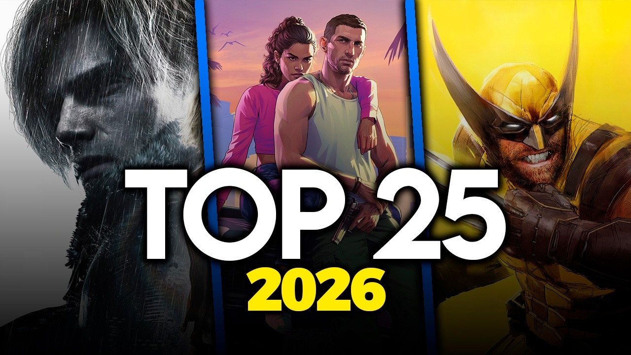 25 VIDEOJUEGOS MÁS ESPERADOS DE 2026