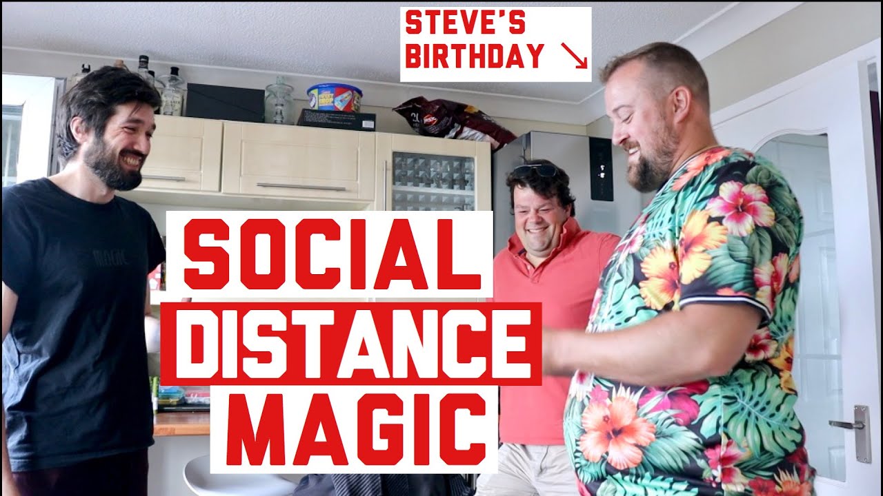 Social Distancing Magic at Birthday Party | Sylar