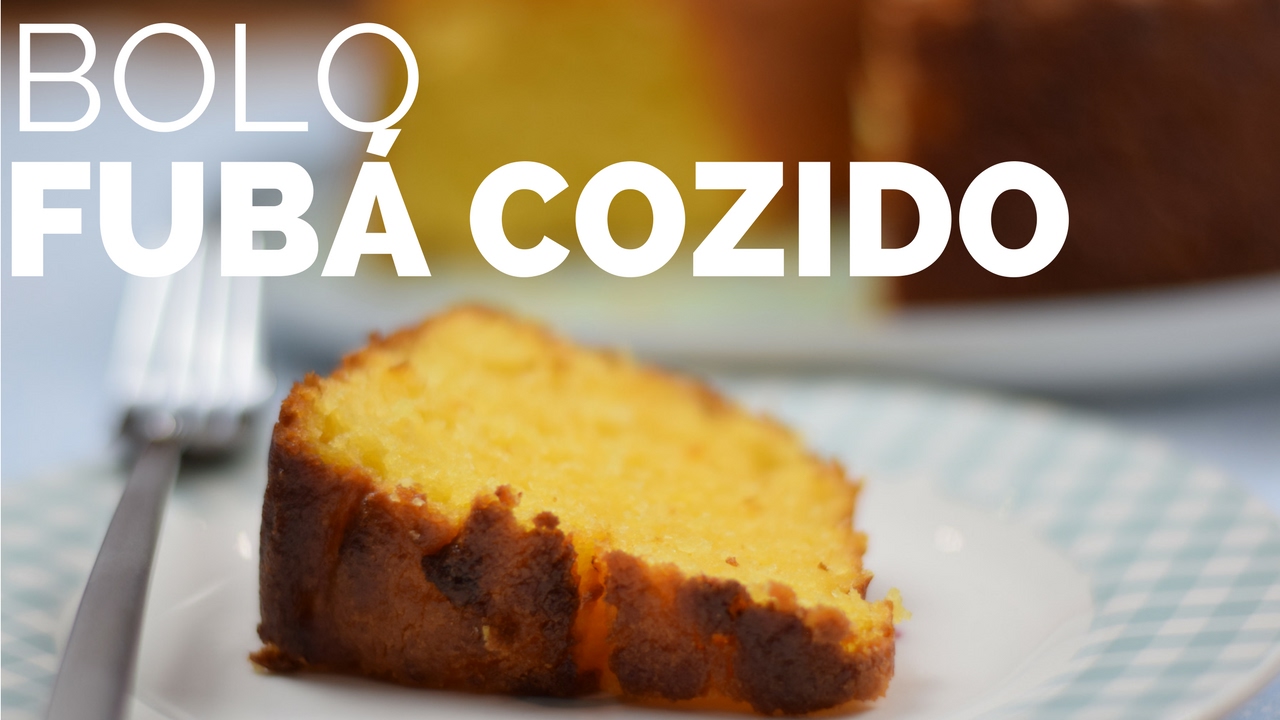 O MAIS GOSTOSO BOLO DE FUBÁ COZIDO - receita fácil - BELLARIA | RAQUEL CICOLIN