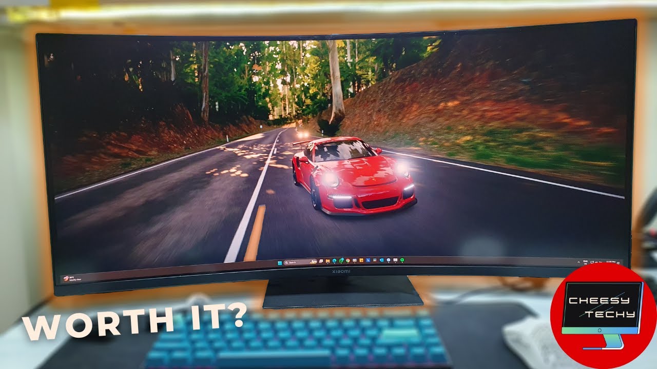 Xiaomi G34WQi Mi Ultrawide Curved Gaming Monitor 34 inch - First Look & Unboxing