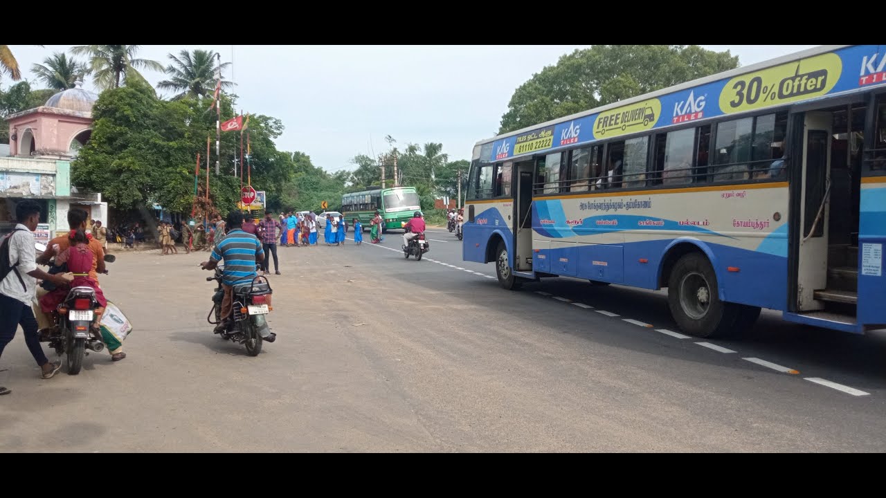 காவல்துறை எங்கள் நண்பன் | உடல் மண்ணுக்கு உயிர் நாட்டுக்கு |  பேருந்து நிறுத்தம் |  காலை பள்ளி நேரம்