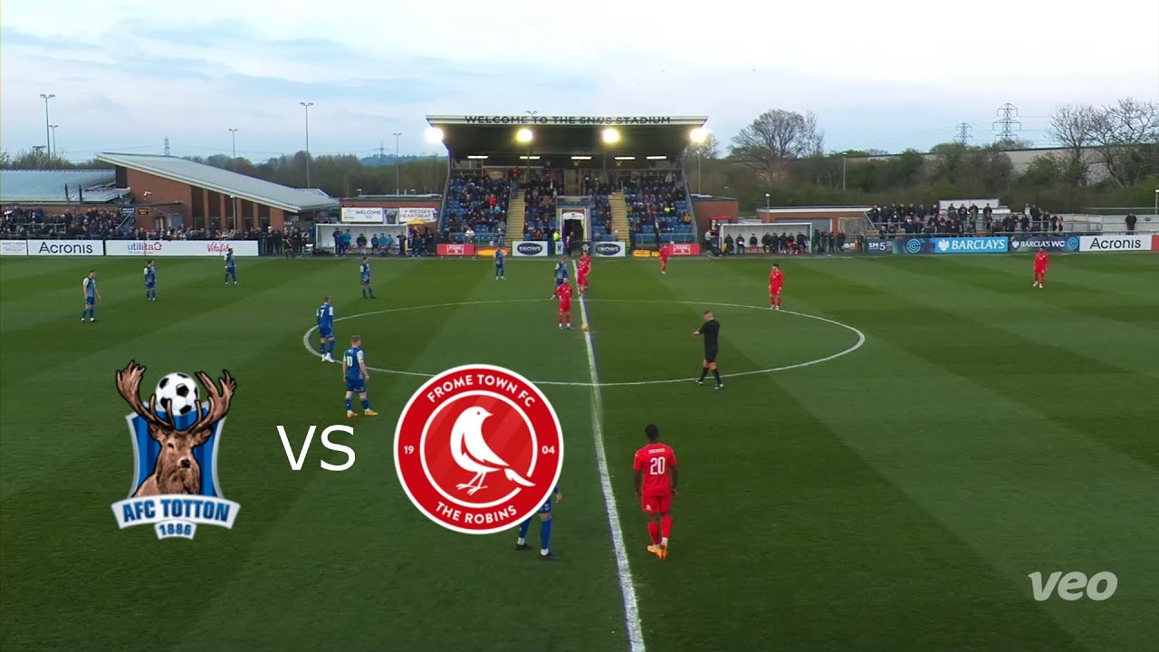 AFC Totton vs Frome Town Highlights