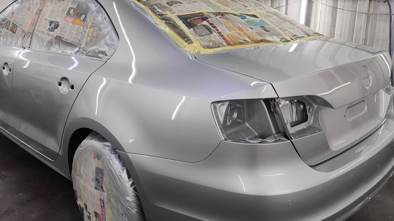 Repaint Volkswagen JETTA Repaint whole outside | silver colour done!!!!!!!!!!!