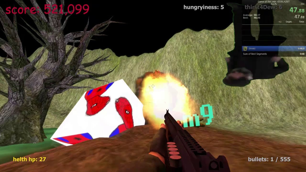 GOTY 420 BLAZE IT speedrun WR 47.88