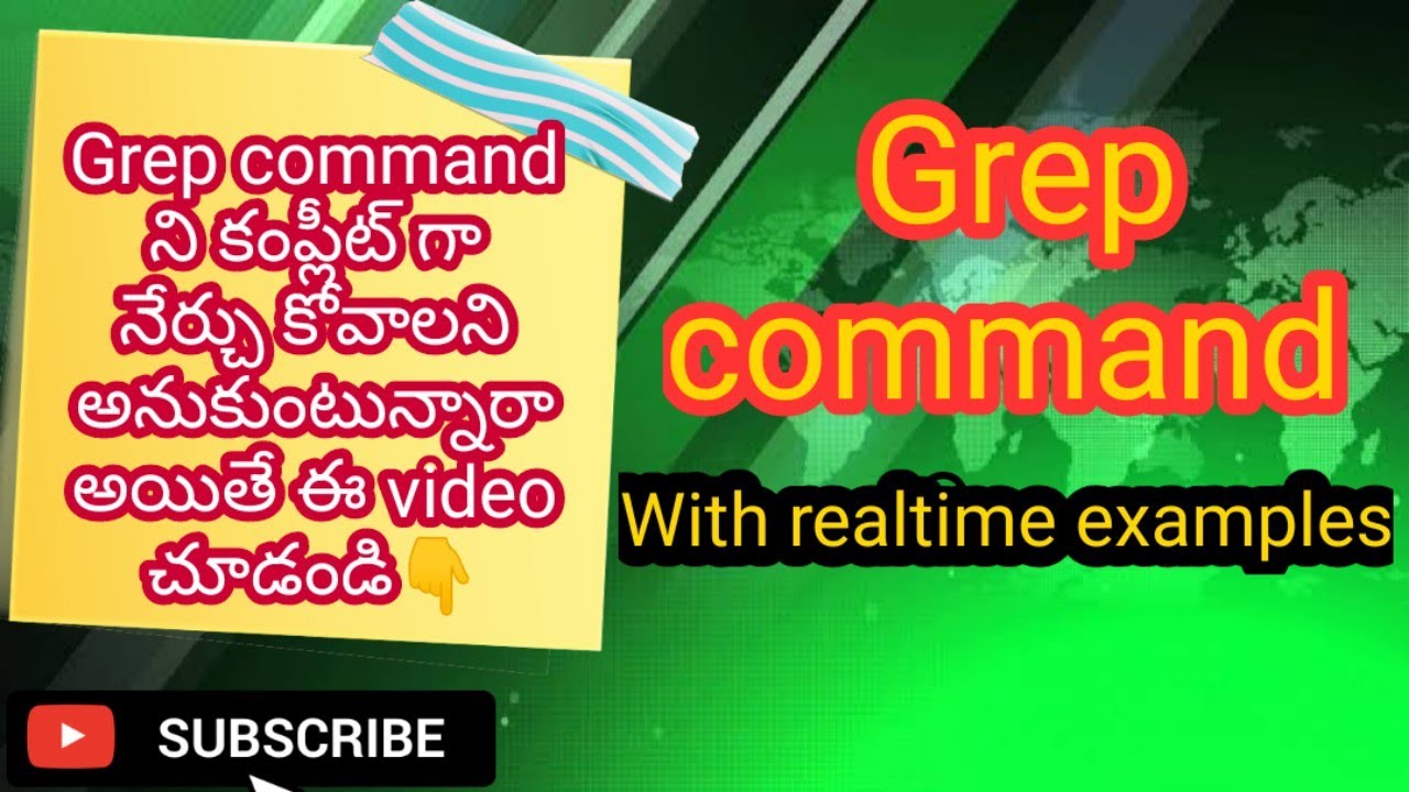 Grep command full concept