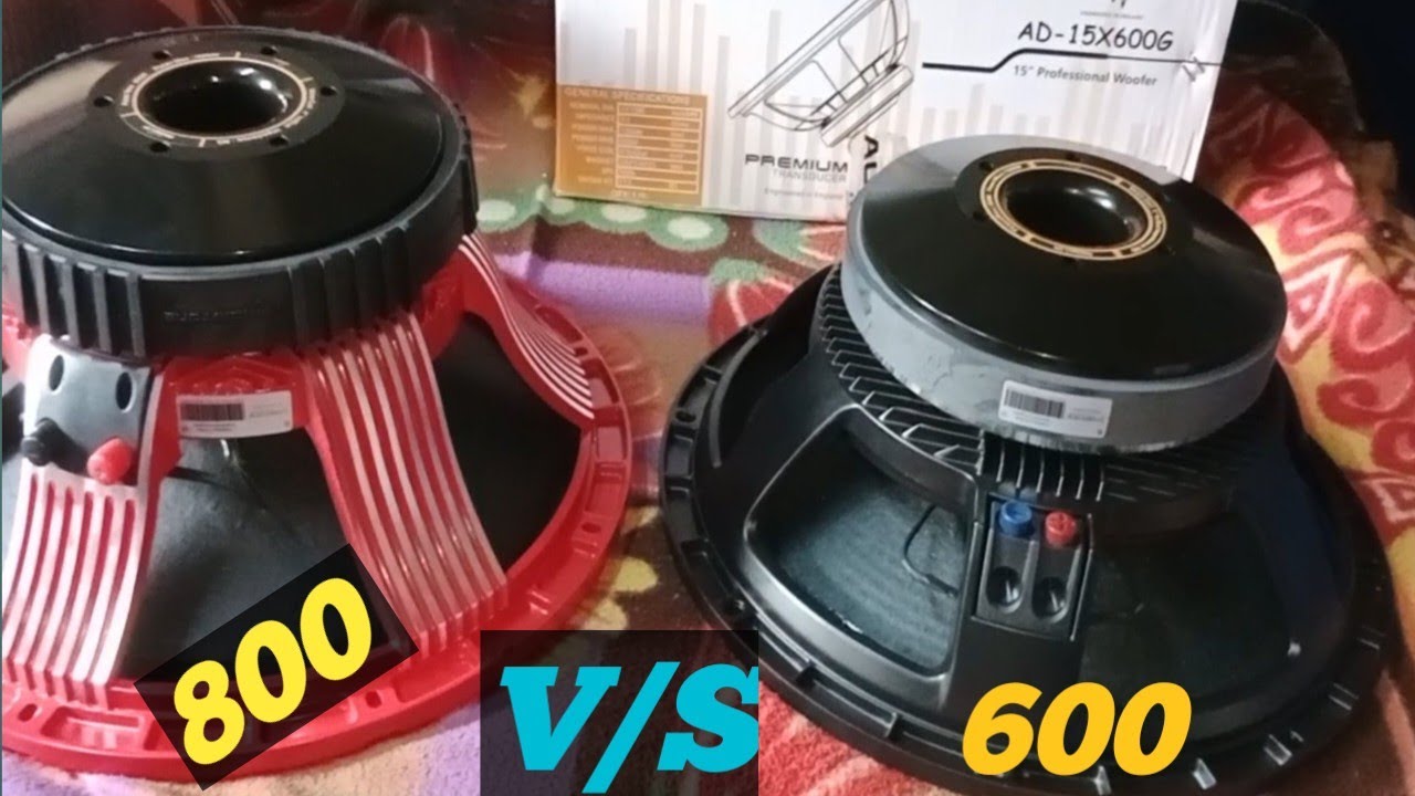 Audio tone 800 watt audio tone 600 watt Dono  me antar Kaya hai