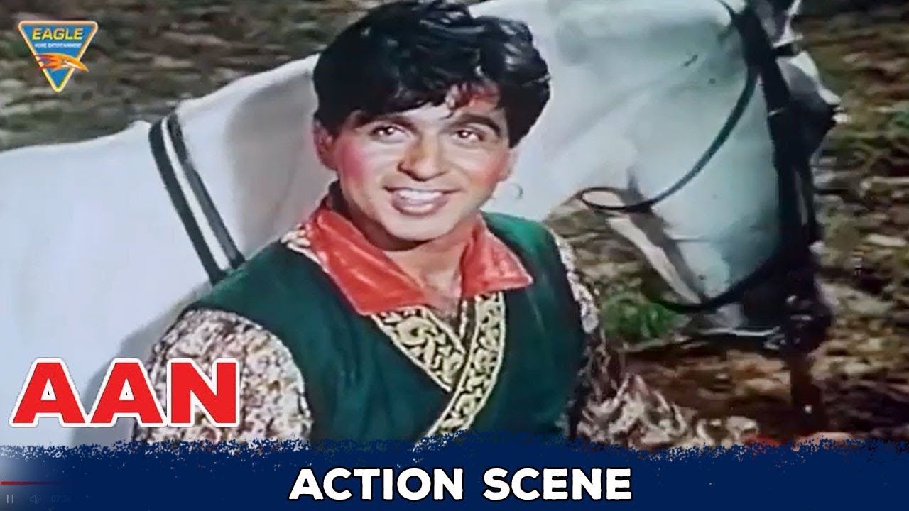 Dilip Kumar Stunning Action Scene | Aan Hindi Movie | Nadira, Nimmi | Eagle Home Entertainments