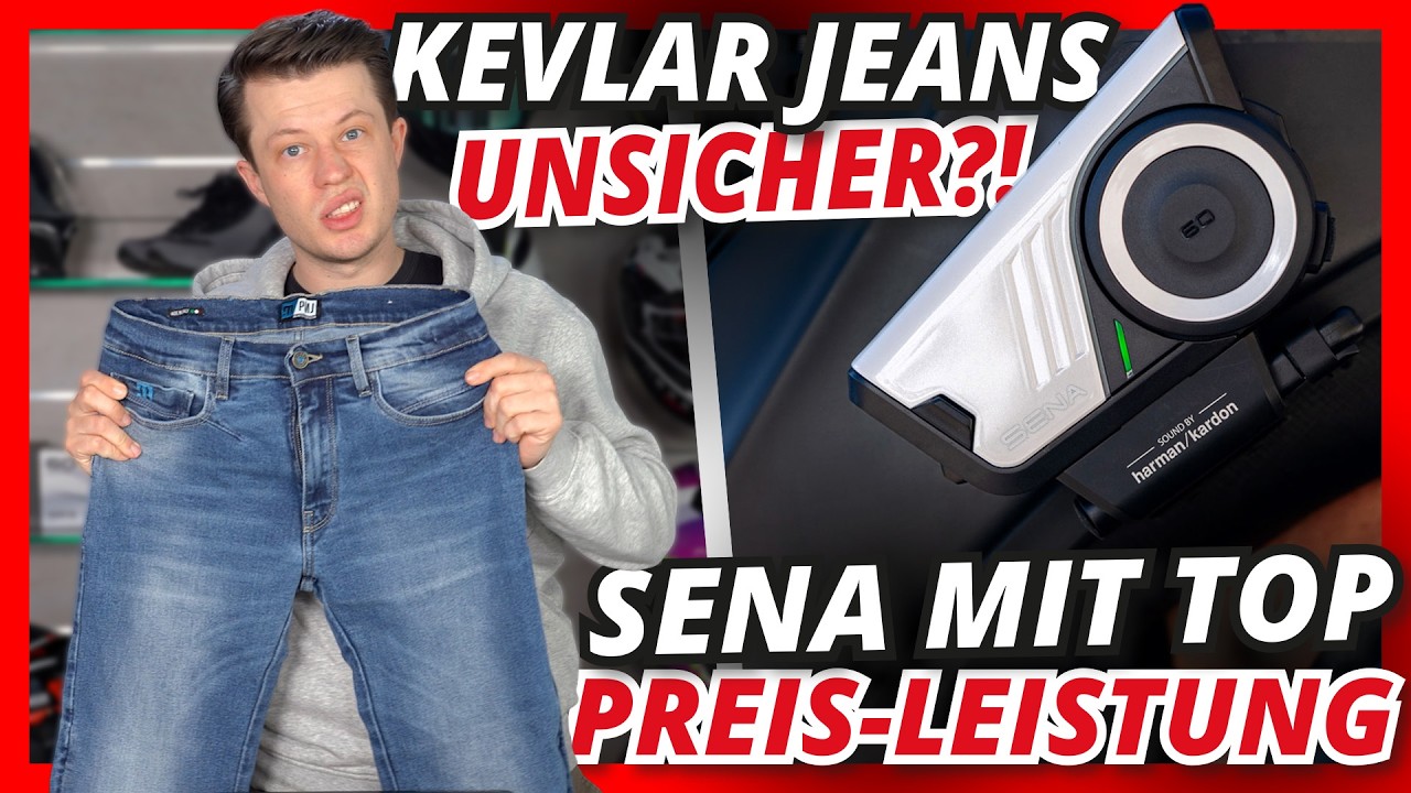 Kevlarjeans mit AAA unsicher? Sena mit bester Preis-Leistung & jetzt noch Führerschein anfangen?