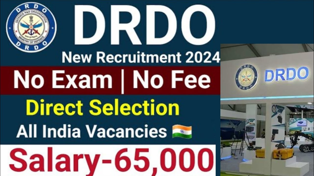 DRDO Vacancy 2024 || DRDO Recruitment 2024 || DRDO Nashik Bharti 2024 || DRDO Bharti #drdo #govtjobs