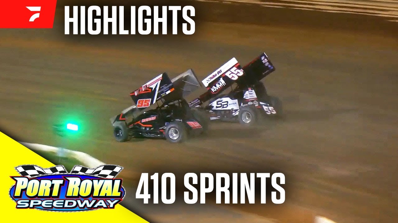 Open Wheel Madness | 410 Sprints at Port Royal Speedway 6/21/25 | Highlights