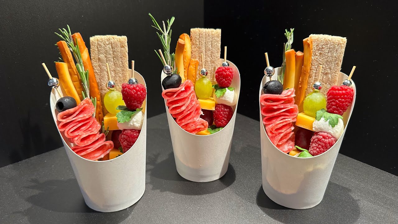 Эти закуски поразили всех! Вкусные закуски для вечеринок и фуршетов за 5 минут!