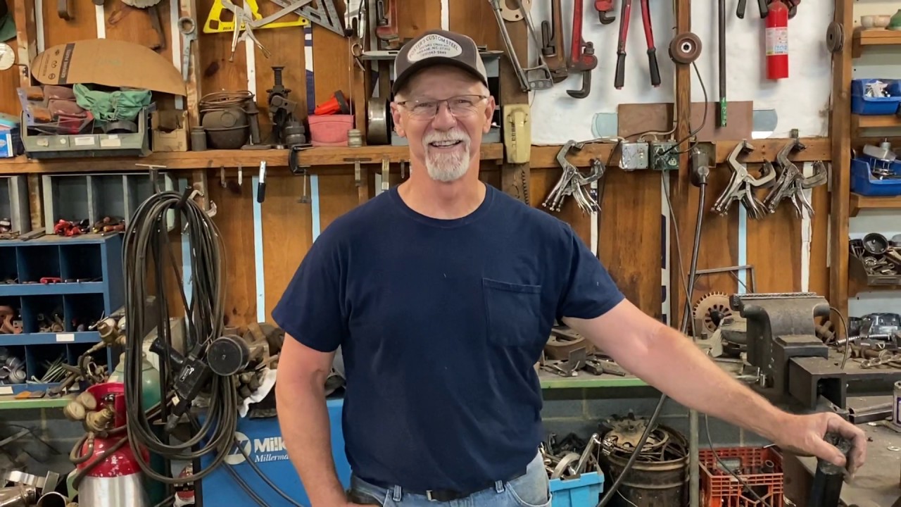 Master welder makes expensive works of art.