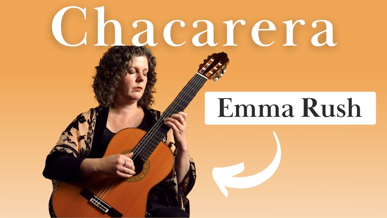Chacarera - Jose Luis Merlin | Beautiful Performance by Emma Rush | Pavan TP-30 Classical Guitar