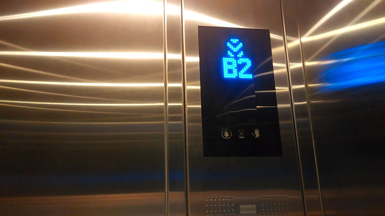 Kone Elevator at National Hospital Surabaya (Carpark Access)