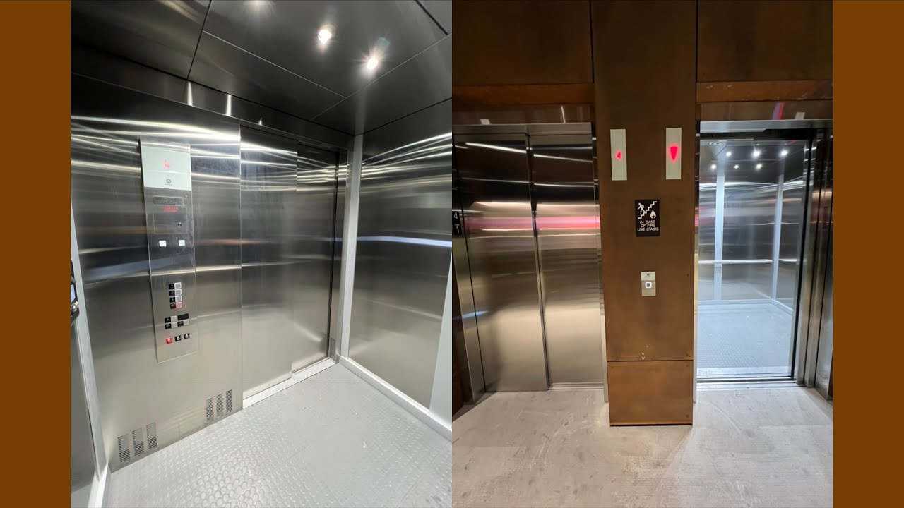 Schindler Elevators 1 & 2 in Garage 3 at Uncommons in Las Vegas, Nevada