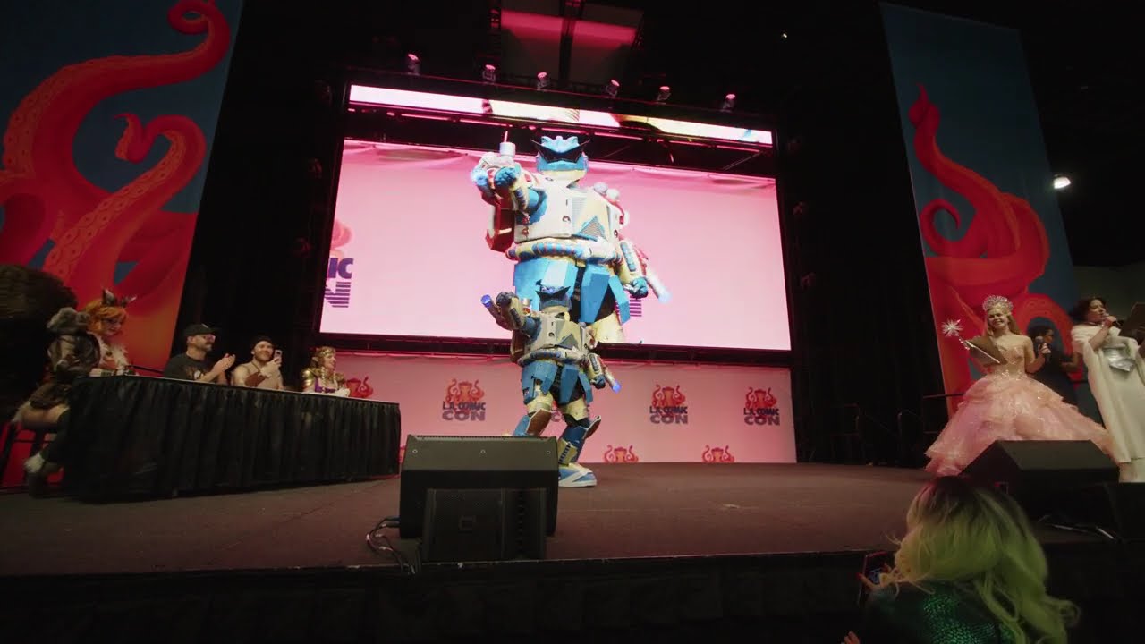 Los Angeles Comic Con — конкурс костюмов к 10-летию завершён, 27 сентября 2025 года, снято на Bla...