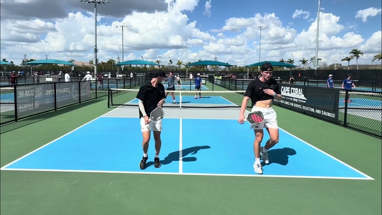 APP Collegiate Nationals Men’s Doubles round 2 UF vs Utah Tech game 1/3
