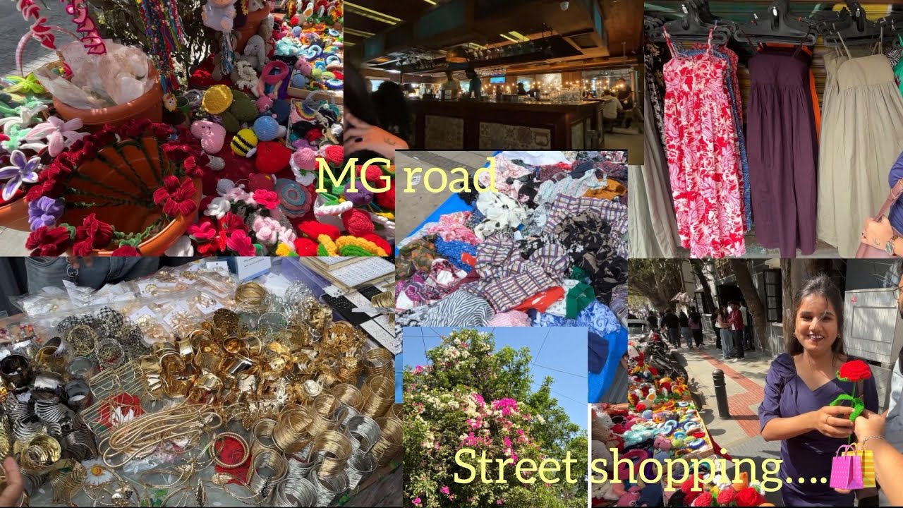 Mg road|| street shopping 