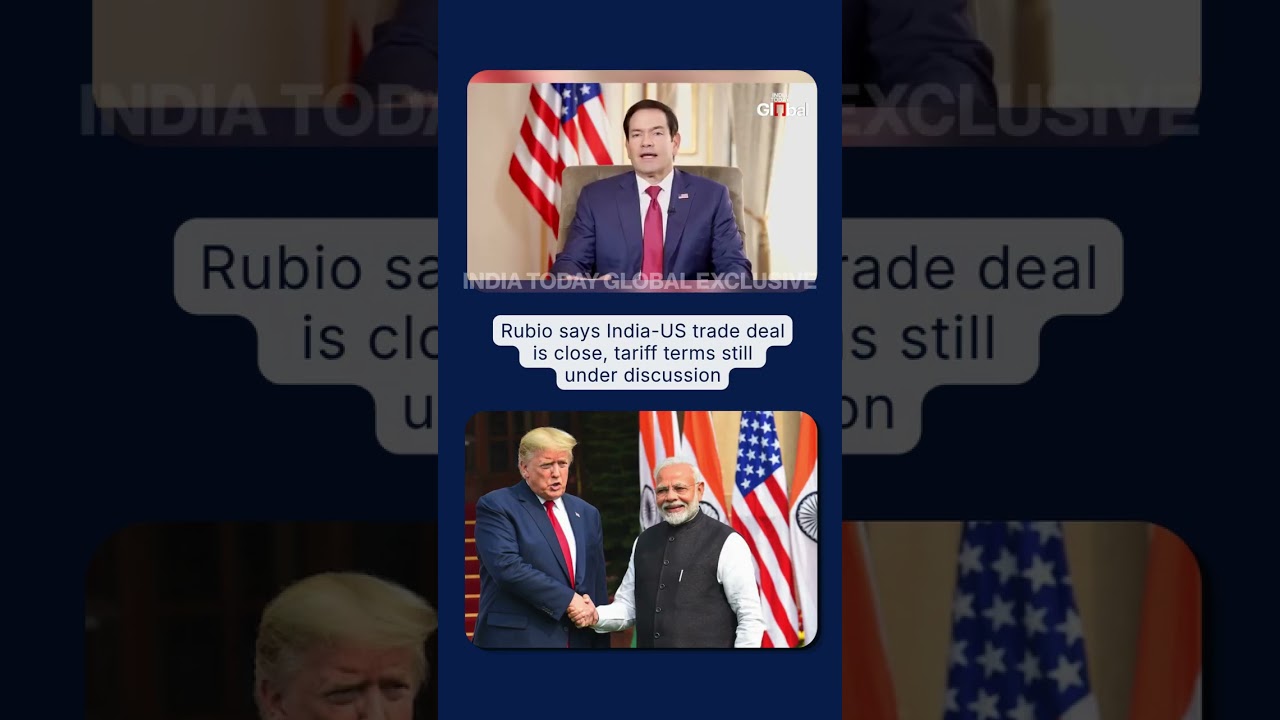 US Secretary Marco Rubio On India Trade Deal And Competitive Tariff Advantage #marcorubio