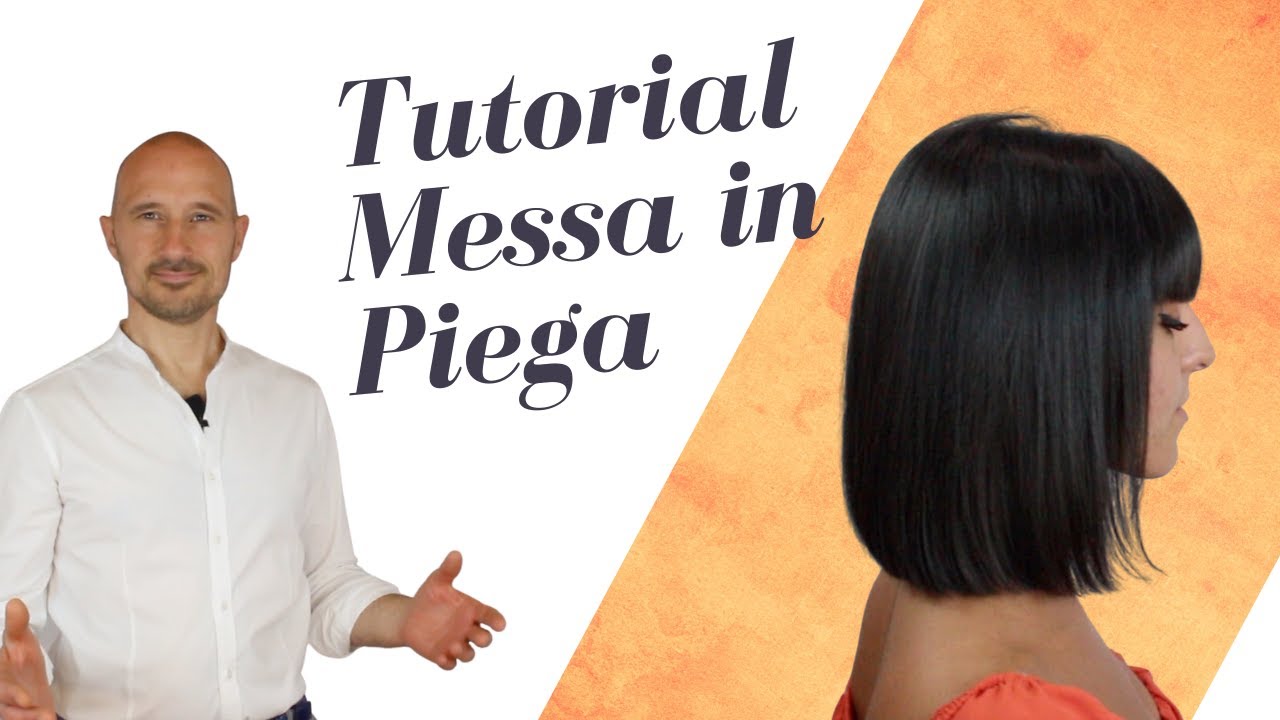 Tutorial messa in piega, come fare una piega perfetta con un taglio dei capelli Pari o taglio Bob 💎😉
