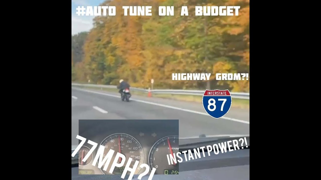 Honda Grom Autotune Without A Tuner And How I Did It