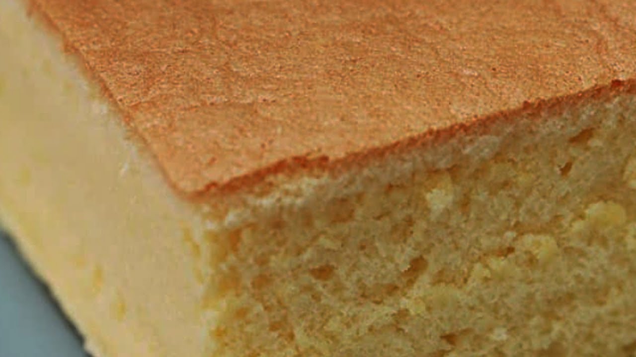 BOLO JAPONÊS CASTELLA(KASUTERA) CAKE O MAIS FOFO